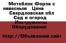 Мотоблок Форза с навесным › Цена ­ 60 000 - Свердловская обл. Сад и огород » Инструменты. Оборудование   